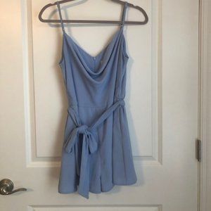 KEEPSAKE LIGHT BLUE ROMPER
